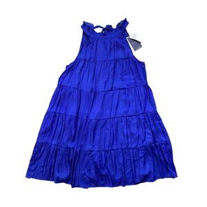 Skies are Blue Ruffle Halter Neck Mini Dress NWT - S